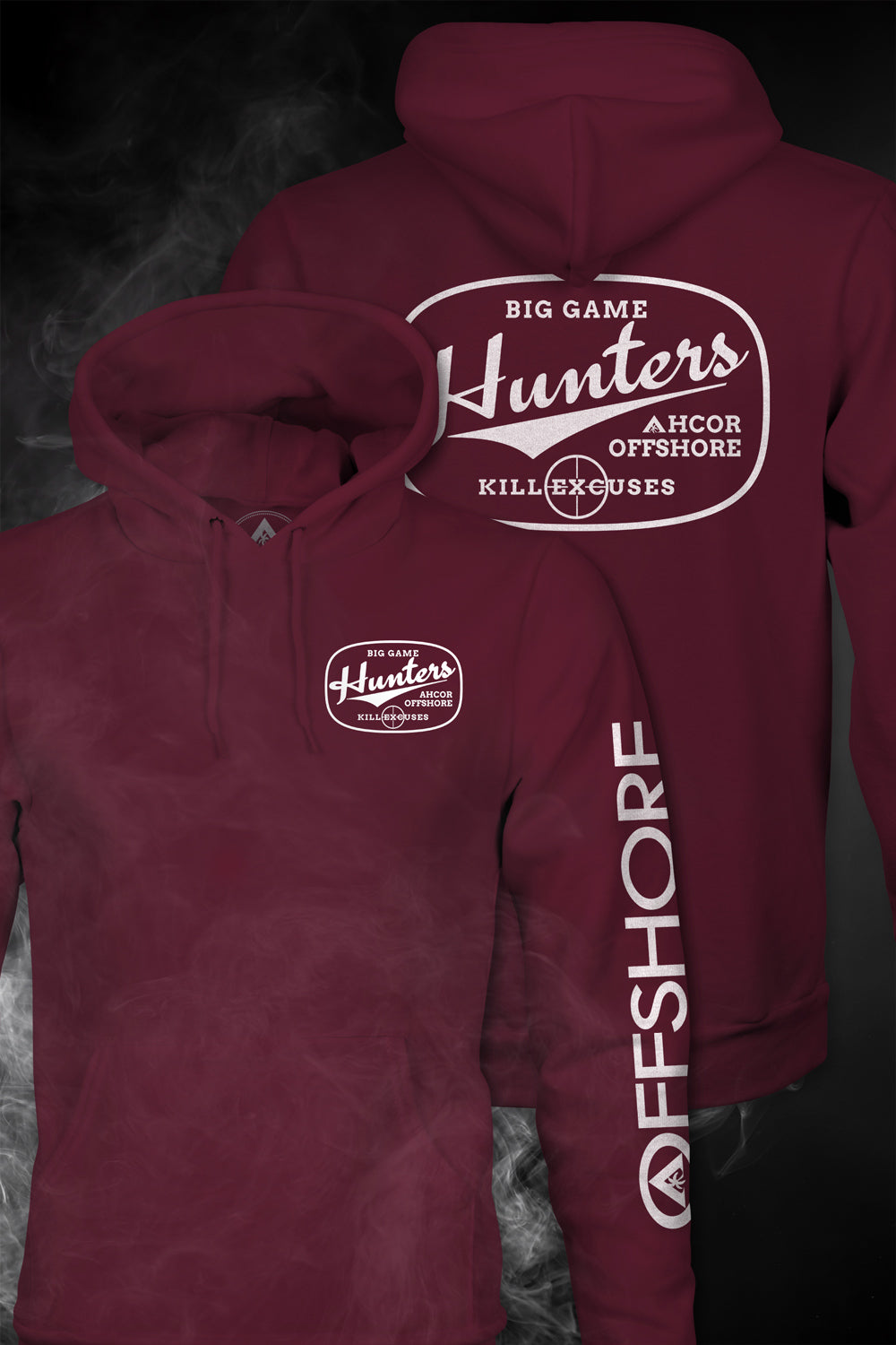 AHCOR Logo- Hoodie Sweatshirts – AHCOR OFFSHORE AHCOR Logo- Hoodie Sweatshirts – AHCOR OFFSHORE