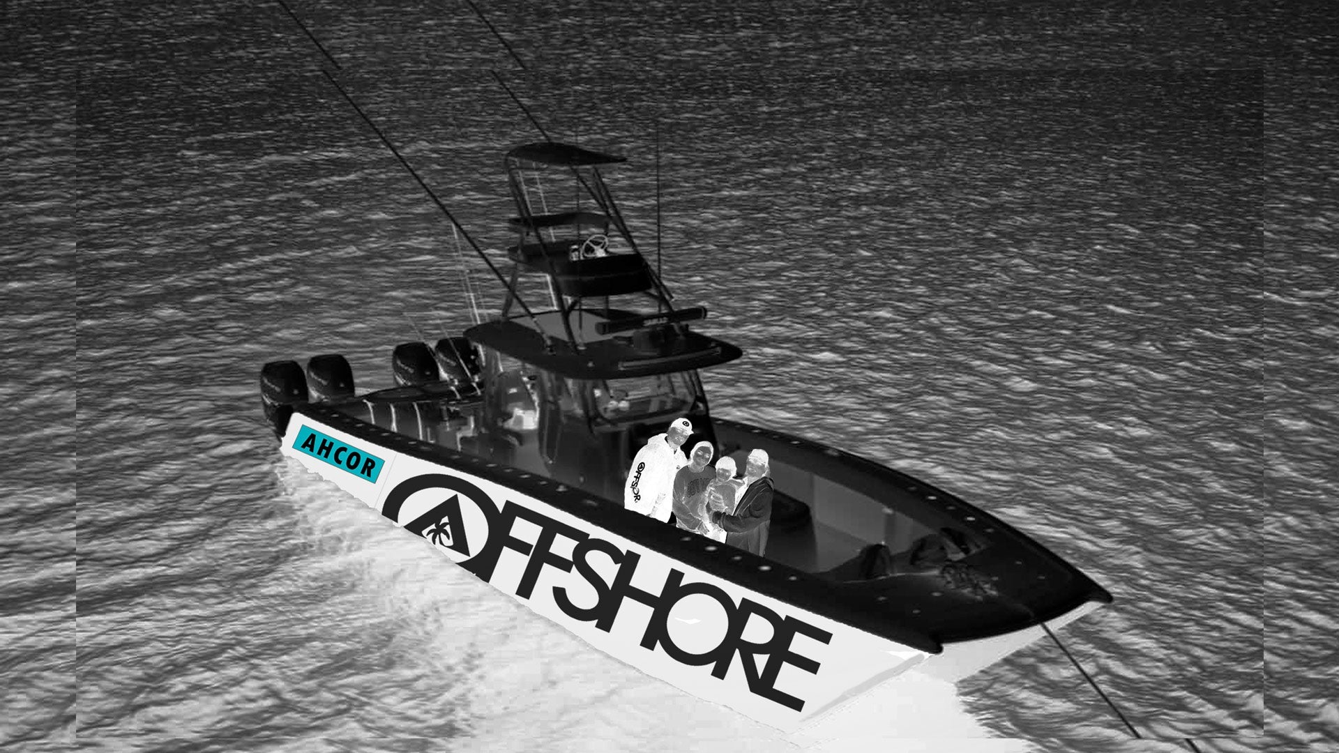 Freeman fishing boat wearing offshore clothing