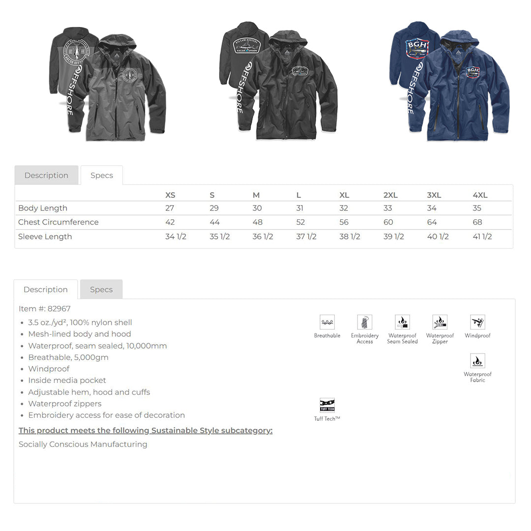 STAY DRY BIG KATUNA  - Waterproof Jacket