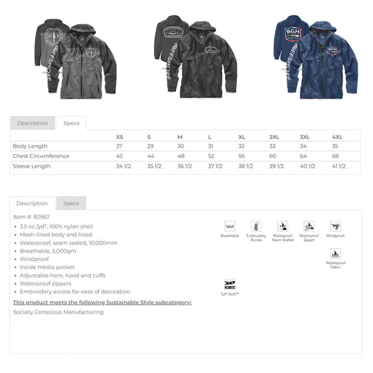 STAY DRY BIG KATUNA  - Waterproof Jacket