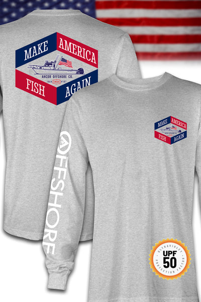 【新品未着用】MEER. AMERICAN SLEEVE FLARE TOP Make America Great Again 50+UPF – AHCOR OFFSHORE