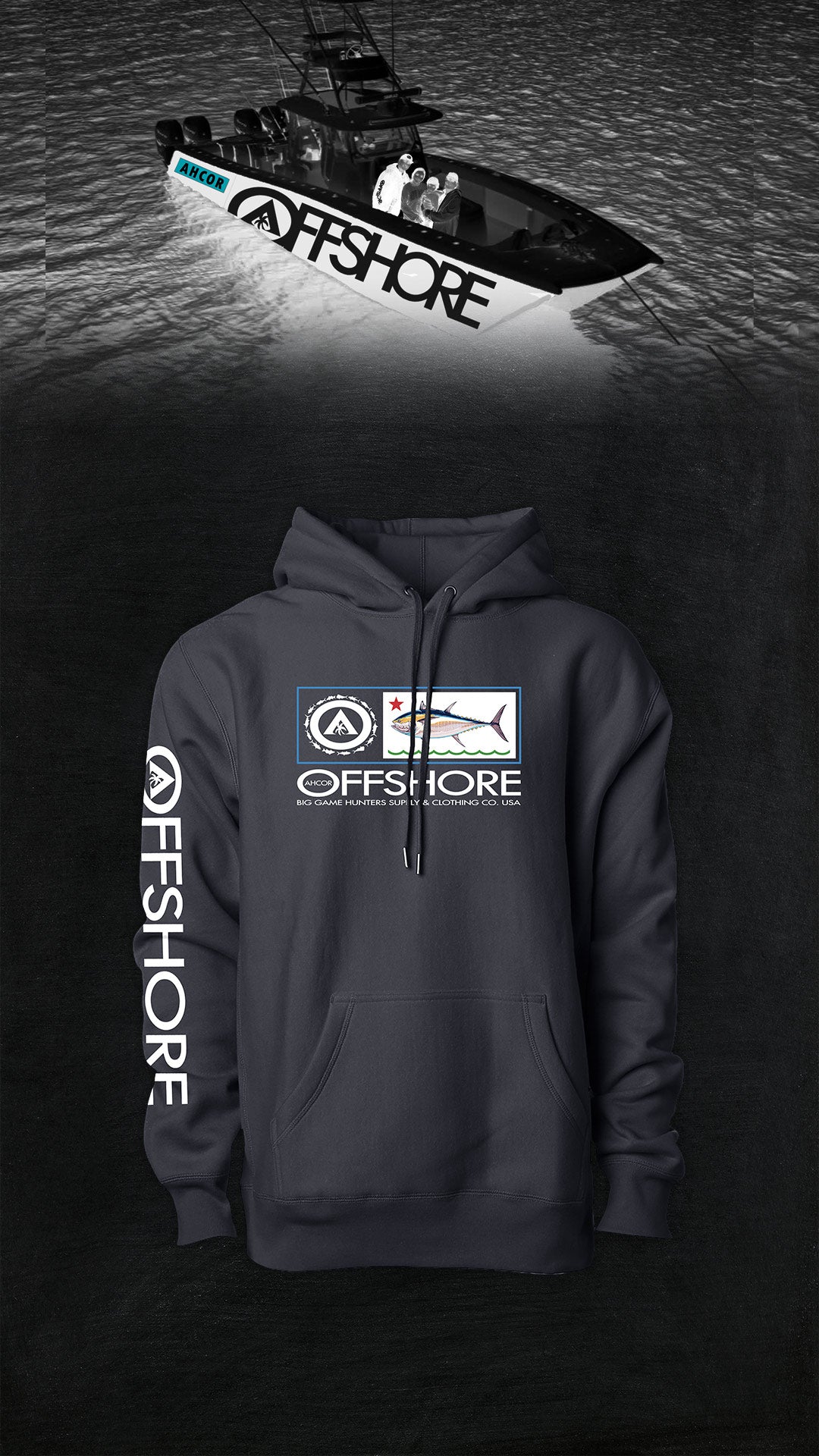 Windproof Fishing hoodie on boat video